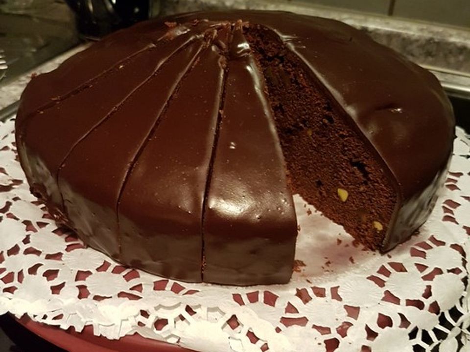Schokoladen - Marzipan - Kuchen von pinktroublebee| Chefkoch