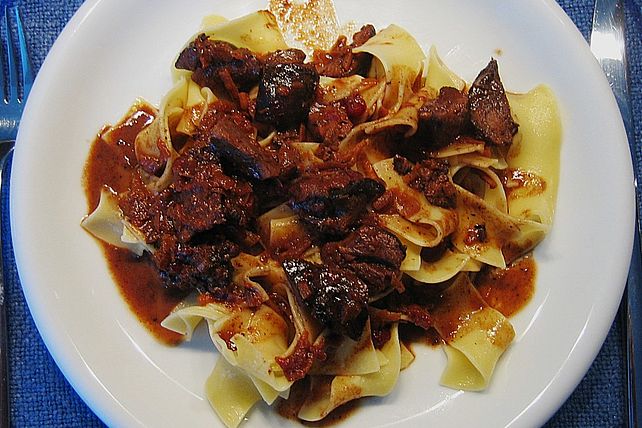 Pappardelle mit Hasenragout von Mathias56| Chefkoch