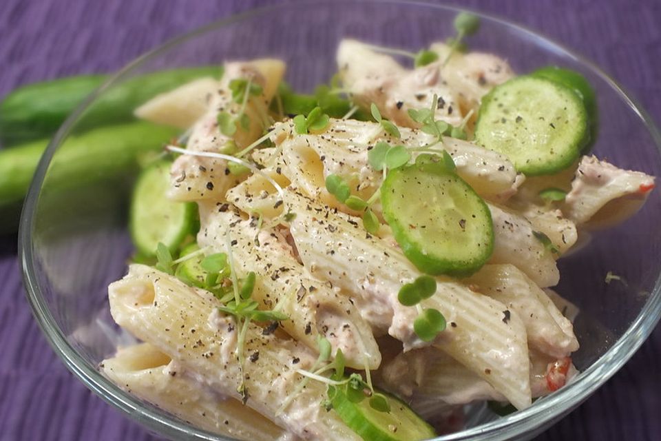 Erfrischender Thunfisch-Nudel-Salat