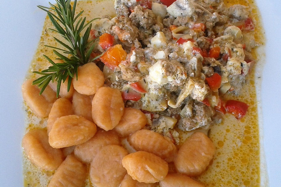 Silkes Gnocchi - Hack - Auflauf