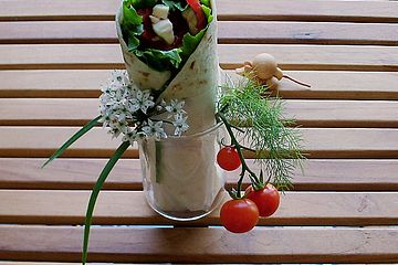 Tomaten - Mozzarella - Wraps