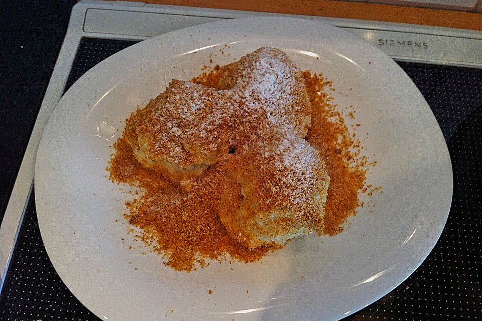 Topfenteig für Obstknödel