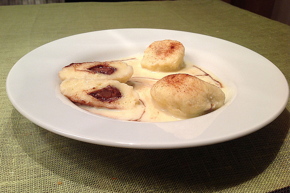 Topfenteig für Obstknödel