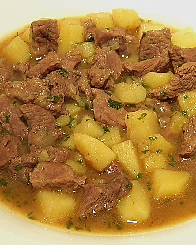 Pferdefleisch - Suppe