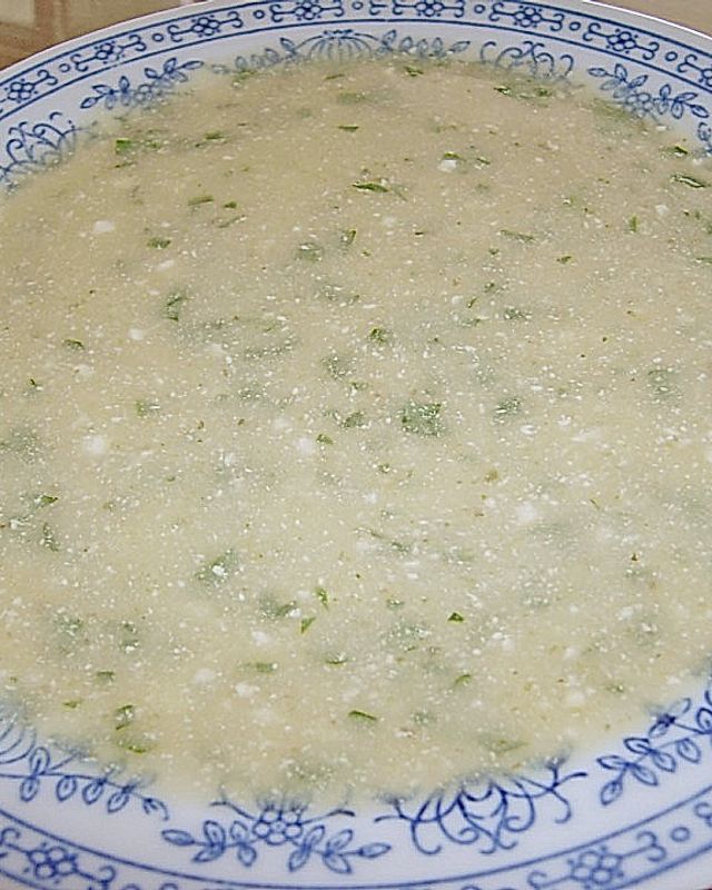 Bärlauch - Cremesuppe