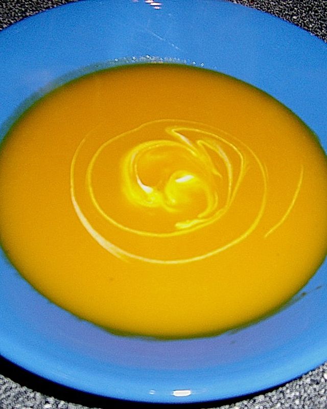 Kürbis - Currysuppe