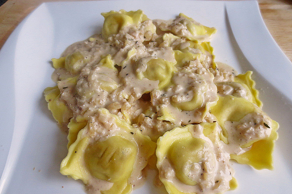 Ravioli mit Steinpilzen