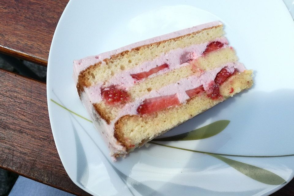 Erdbeer - Quark - Kuchen