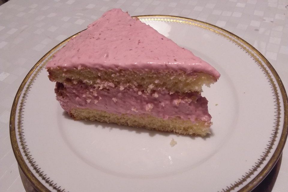 Erdbeer - Quark - Kuchen