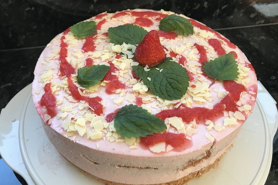 Erdbeer - Quark - Kuchen