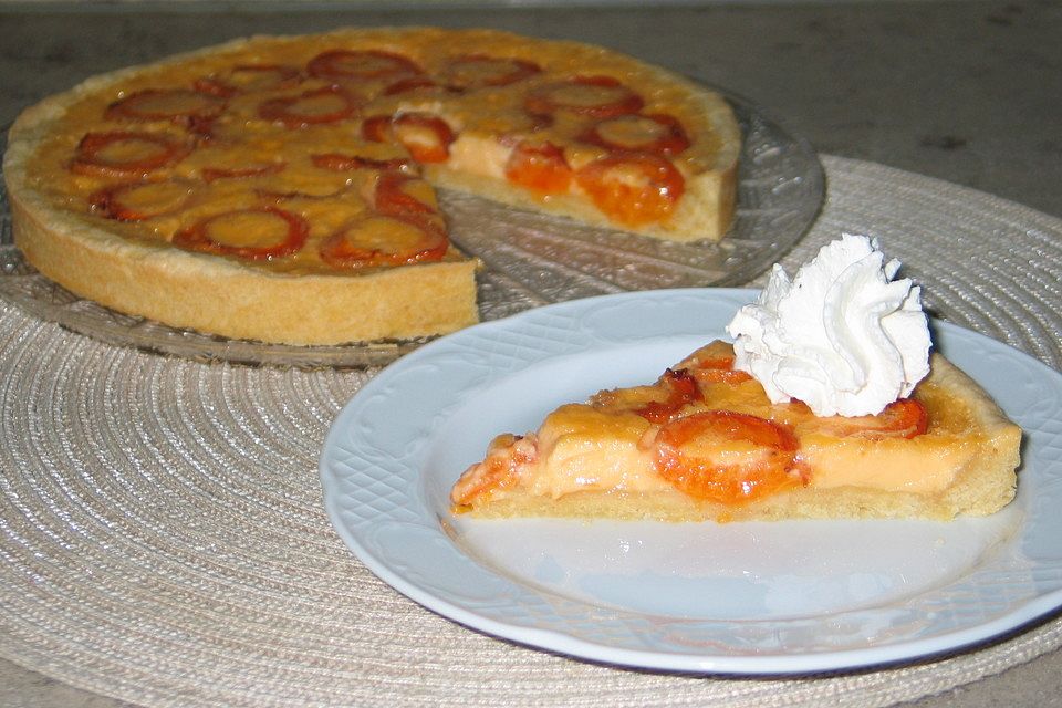 Marillenkuchen mit Guss Marillenkuchen mit Guss