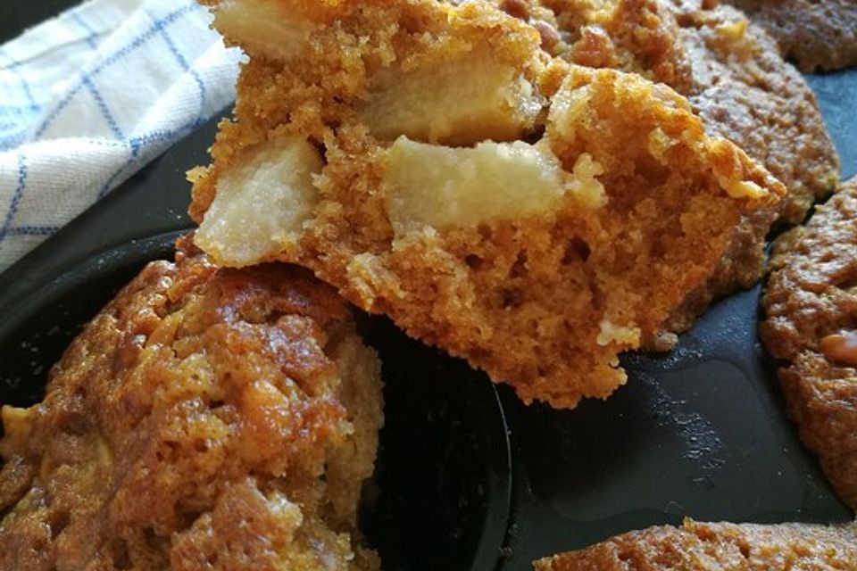 Pumpkin - Apple - Streusel Muffins