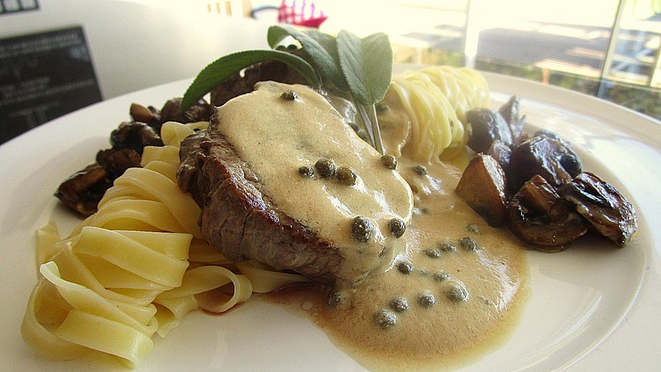 Spannende Sauce Fr Rinderfilet Bilder
