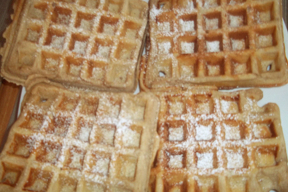 Walnusswaffeln