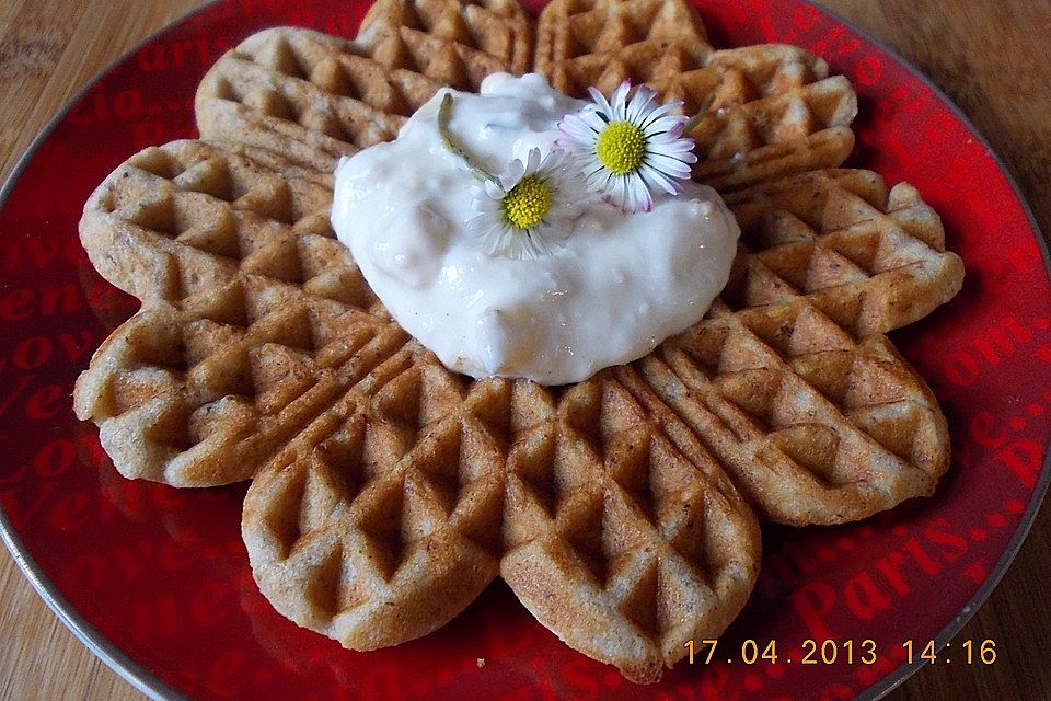 Walnusswaffeln