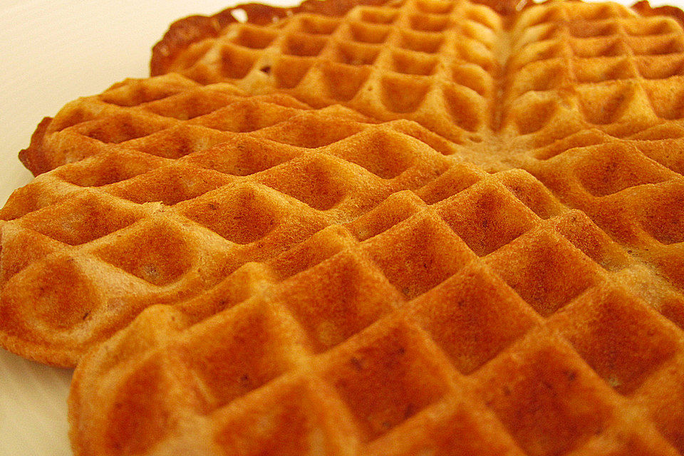 Walnusswaffeln