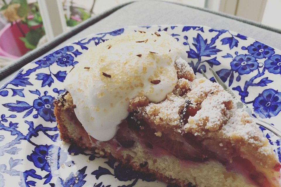 Patricias Pflaumenkuchen mit Streuseln