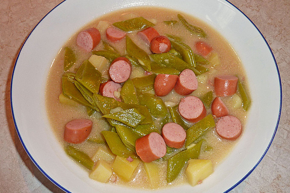 Rheinische Bohnensuppe