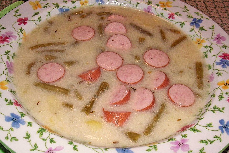 Rheinische Bohnensuppe