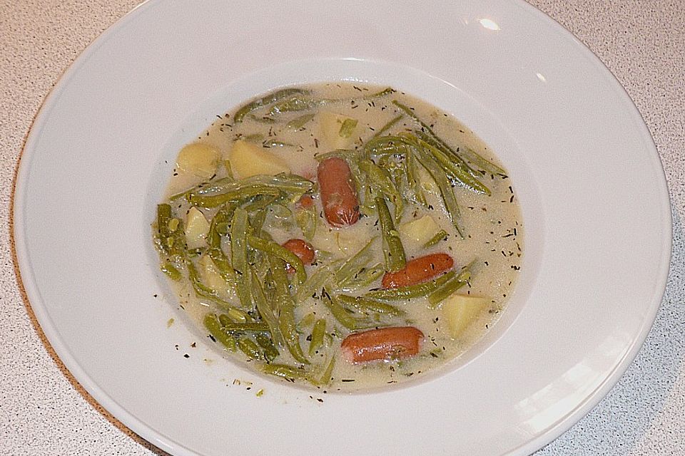 Rheinische Bohnensuppe