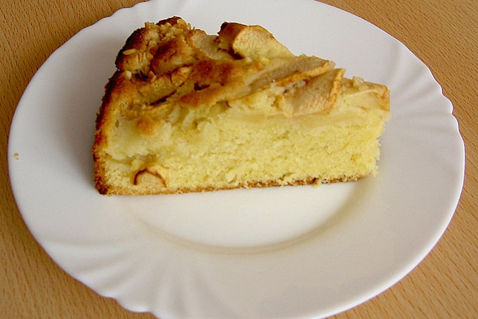 Tonis  versunkener Apfelkuchen