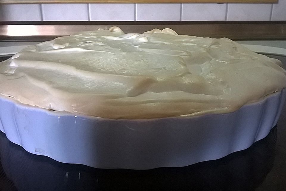 Rhabarberkuchen mit Baiser à la Oma