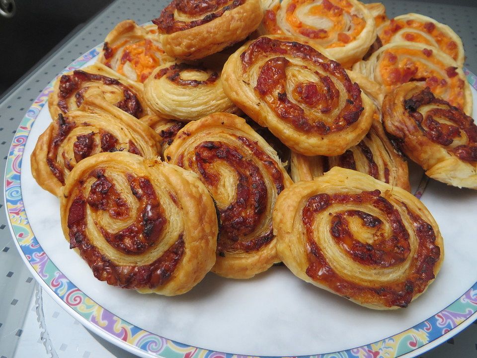 Blätterteig Pizza - Schnecken von Lädde| Chefkoch