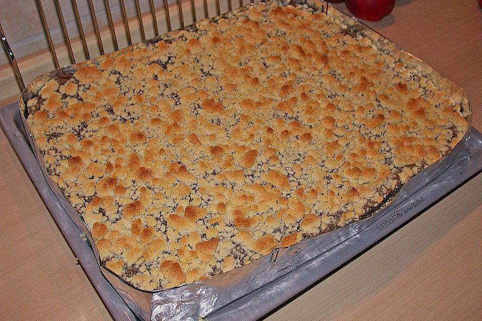 Mohn - Streuselkuchen