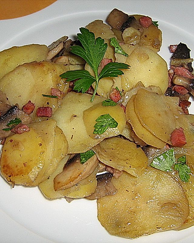 Kartoffel - Champignonpfanne
