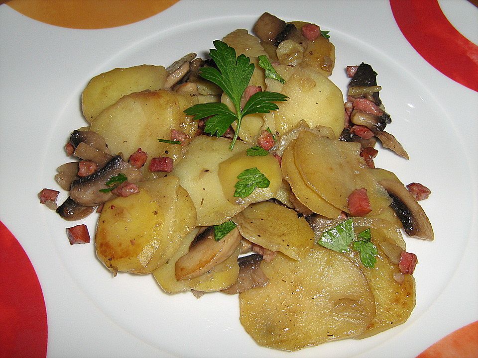 Kartoffel - Champignonpfanne| Chefkoch