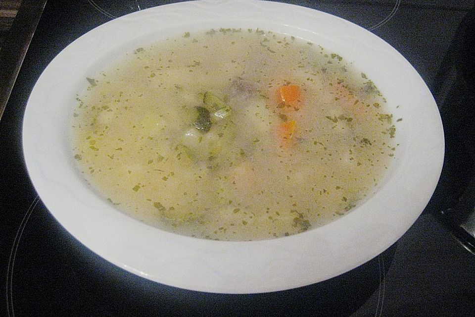 Gewürzgurkensuppe