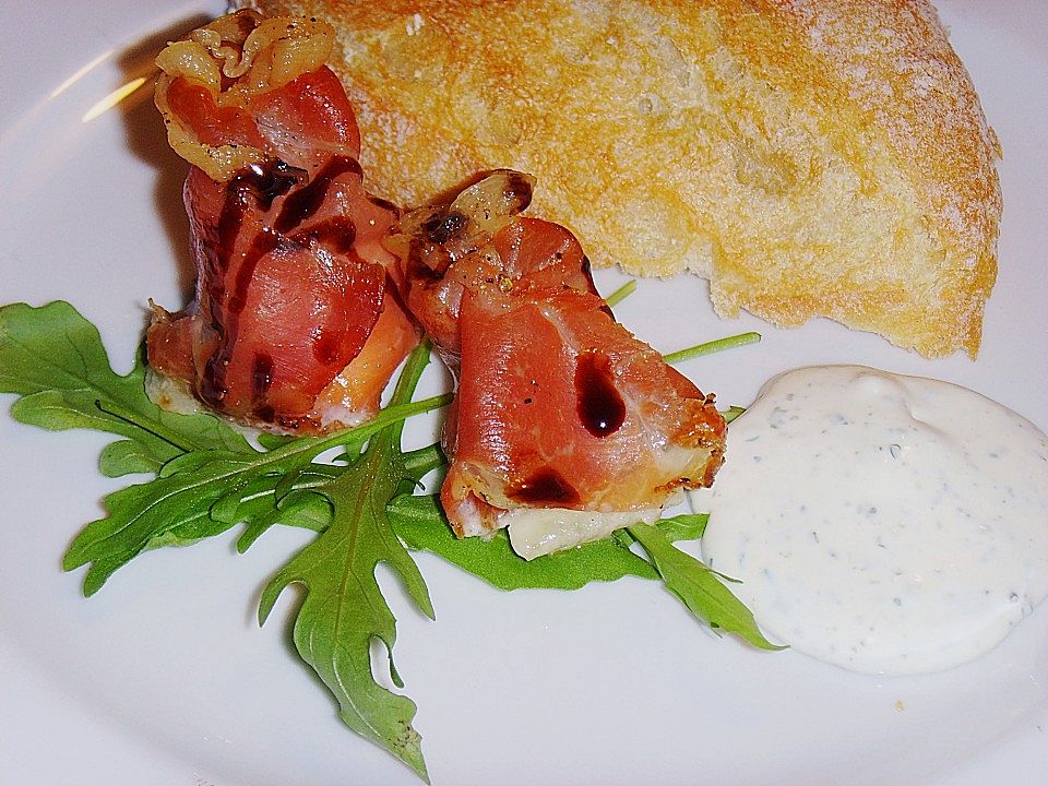 Schinkenröllchen mit Büffelmorzarella von Alexandrion| Chefkoch Schinkenröllchen mit Büffelmorzarella von Alexandrion| Chefkoch