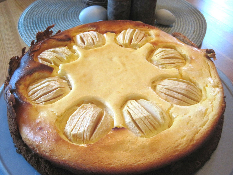 Köstlicher Apfelkuchen mit Vanillequark von pinktroublebee| Chefkoch