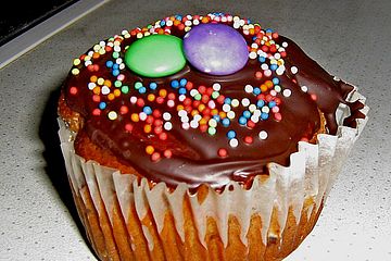 Muffins Mit Smarties Von Drazi Chefkoch 