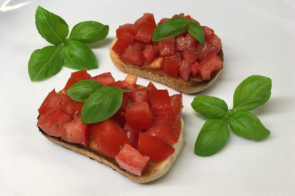 Tomaten - Bruschetta