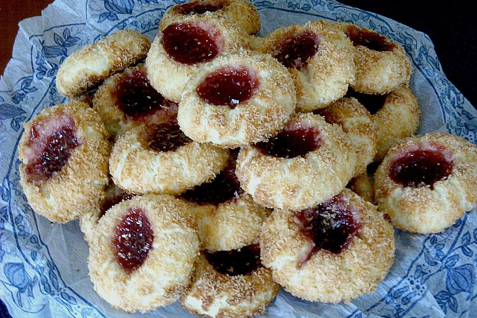 Platzchen Mit Kokosflocken