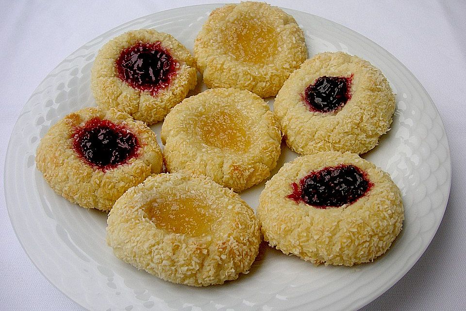 Platzchen Mit Kokosflocken