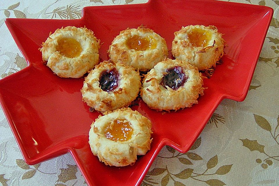 Platzchen Mit Kokosflocken
