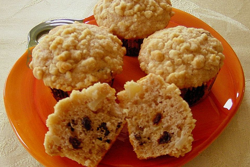 Apfel - Streusel - Muffins