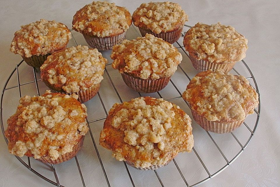 Apfel - Streusel - Muffins