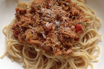 Tomaten Thunfisch Sosse Fur Pasta Von Jicky Chefkoch