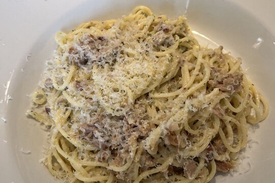 Koelkasts Thunfisch - Carbonara