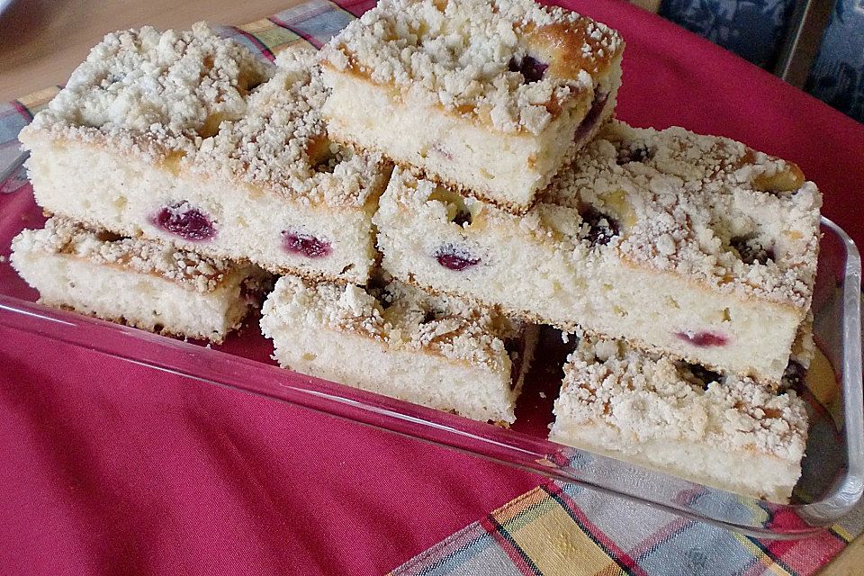 Kirsch - Streusel - Kuchen