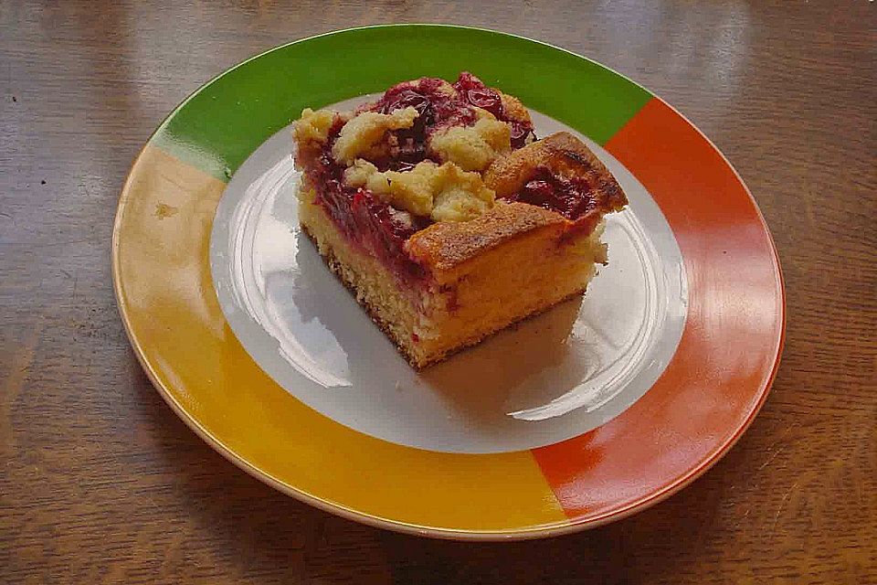 Kirsch - Streusel - Kuchen