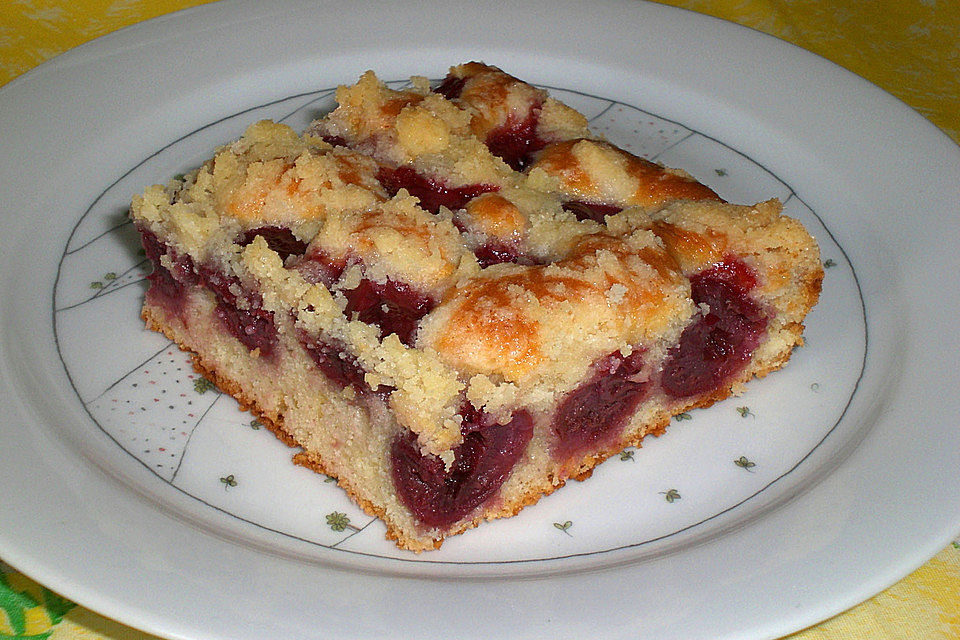 Kirsch - Streusel - Kuchen