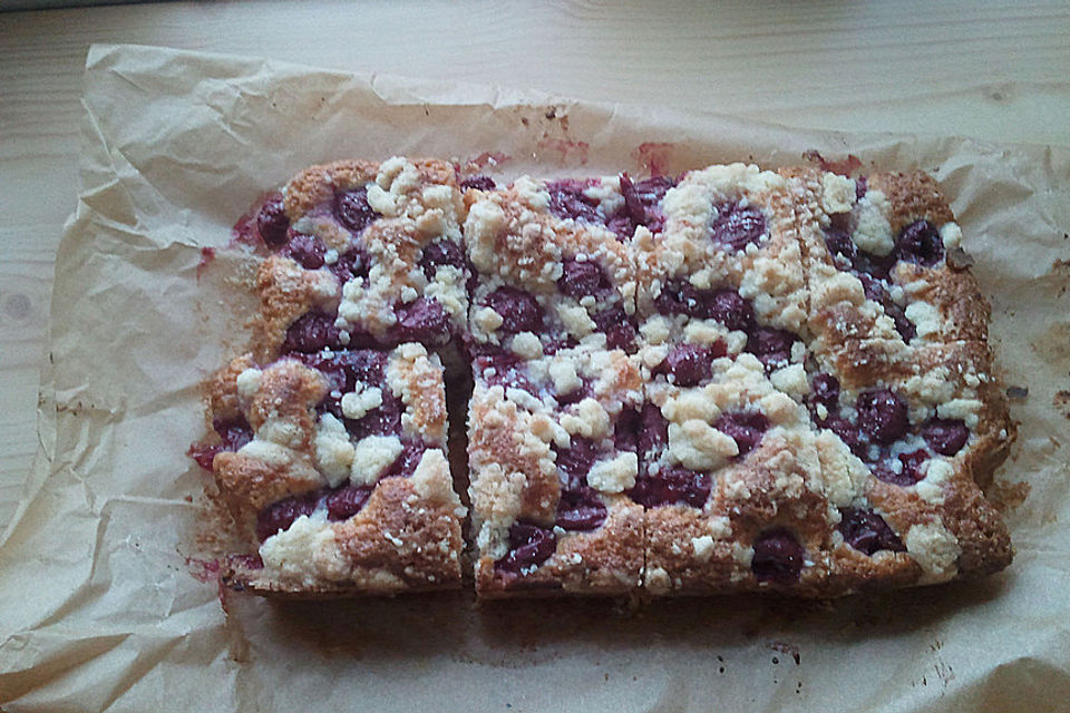 Kirsch - Streusel - Kuchen