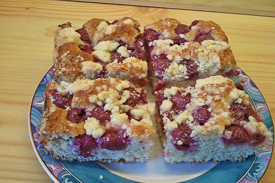 Kirsch - Streusel - Kuchen