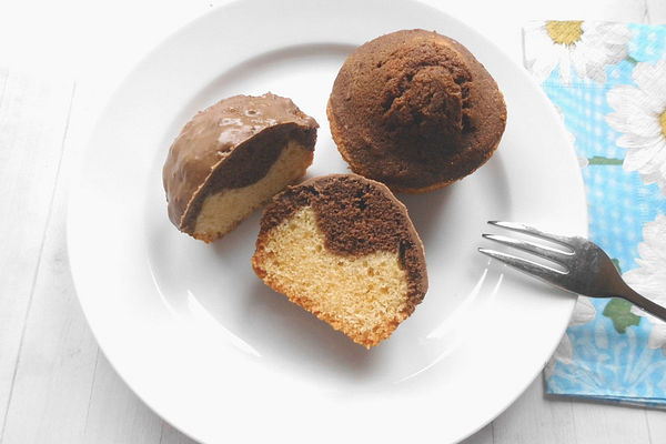 Schwarz - Weiß - Muffins von das_Rehlein | Chefkoch