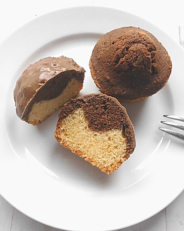Schwarz - Weiß - Muffins