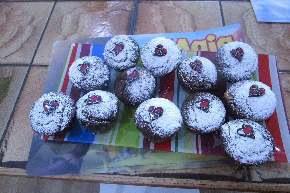 Schwarz - Weiß - Muffins